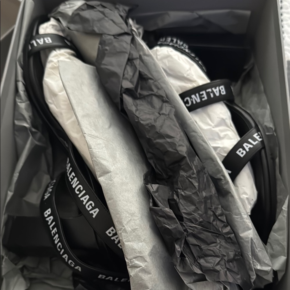 Balenciaga Monochrome Athletic Shoes